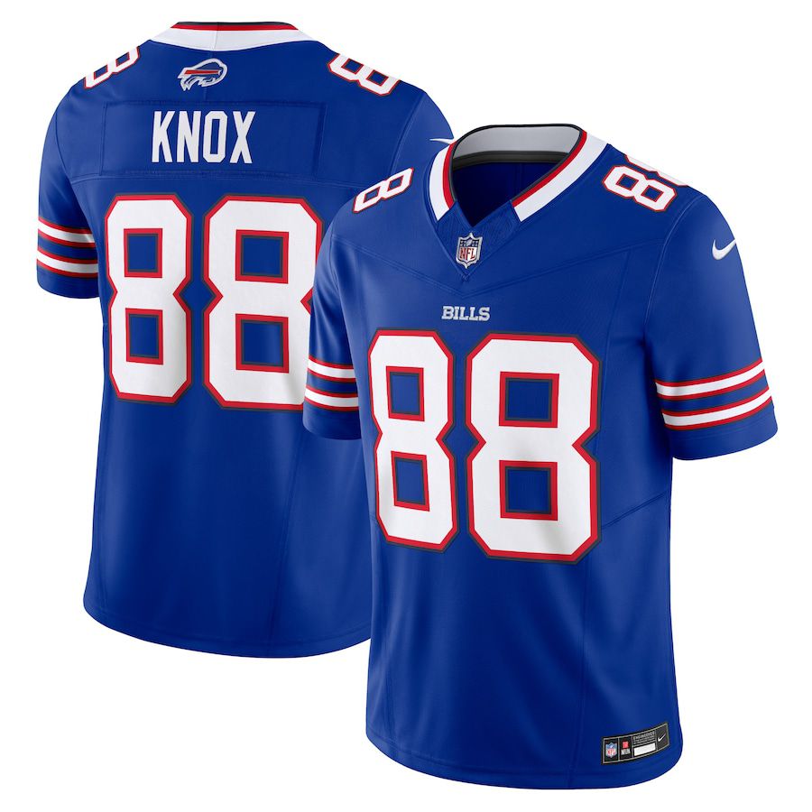 Men Buffalo Bills #88 Dawson Knox Nike Royal Vapor F.U.S.E. Limited NFL Jersey->customized nfl jersey->Custom Jersey